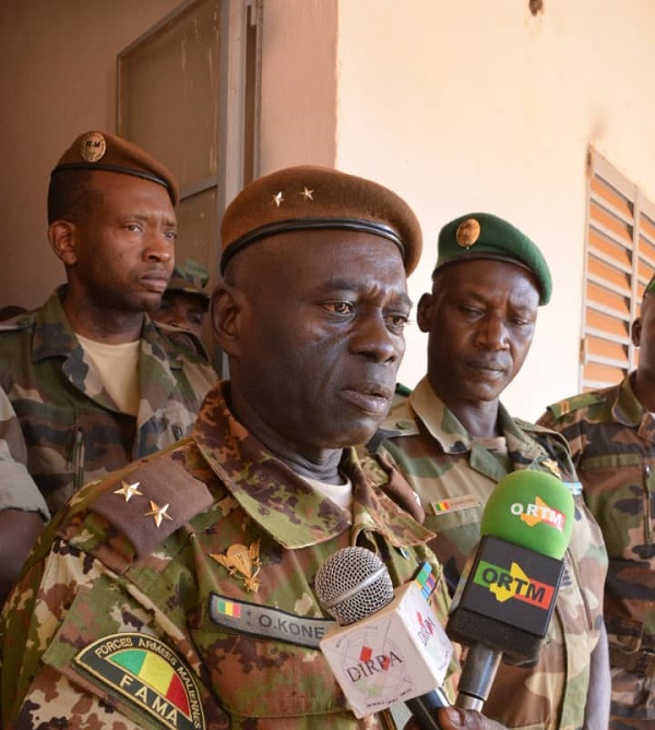 1ère Région Militaire (Gao): Visite aux blessés d’Indelimane