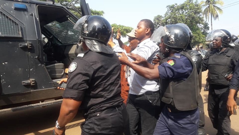 Guinée : des activistes opposés à un 3e mandat arrêtés et emprisonnés à Kindia