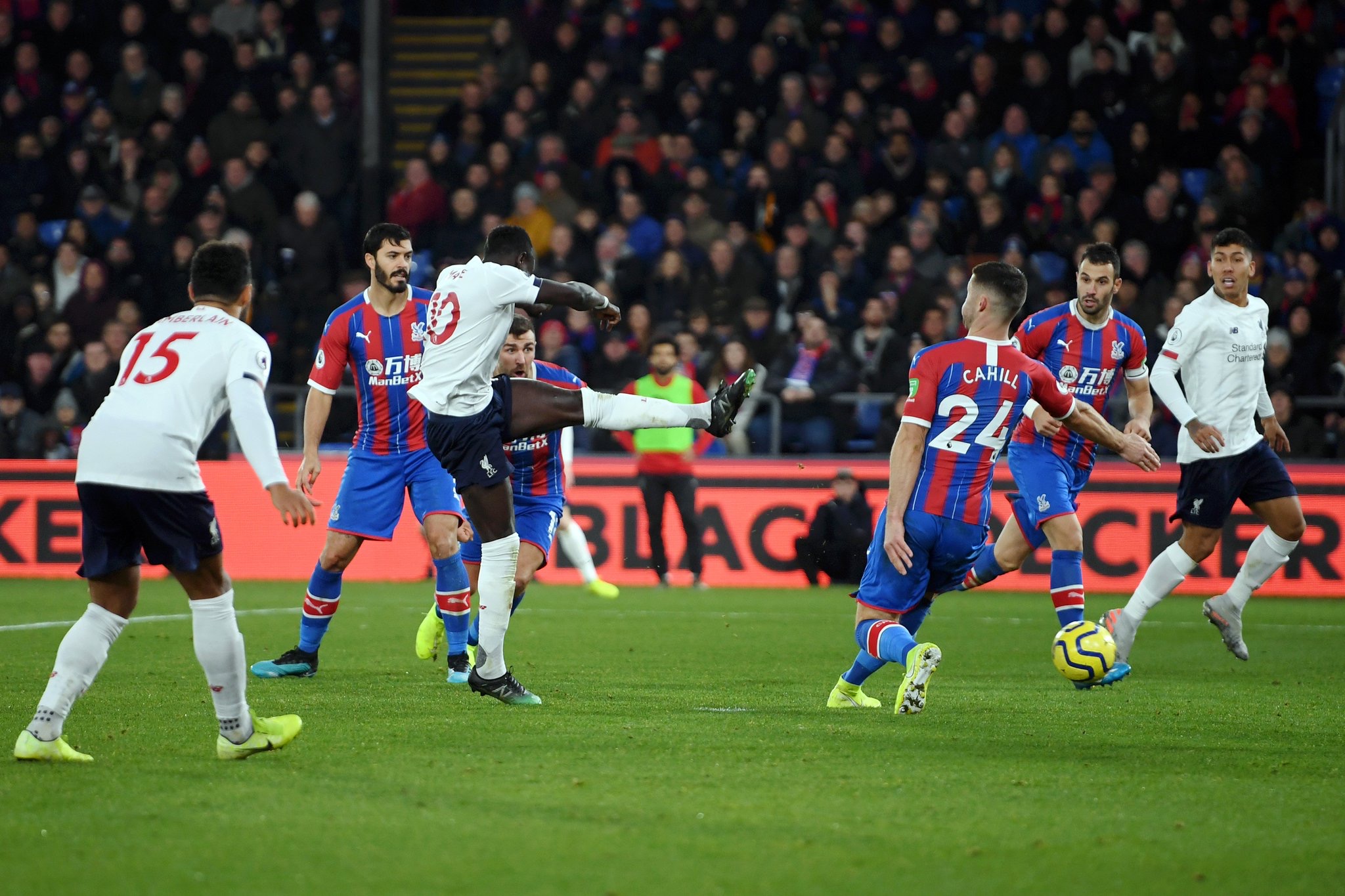 #PremierLeague - Sadio Mané ouvre le score à Crystal Palace (0-1)