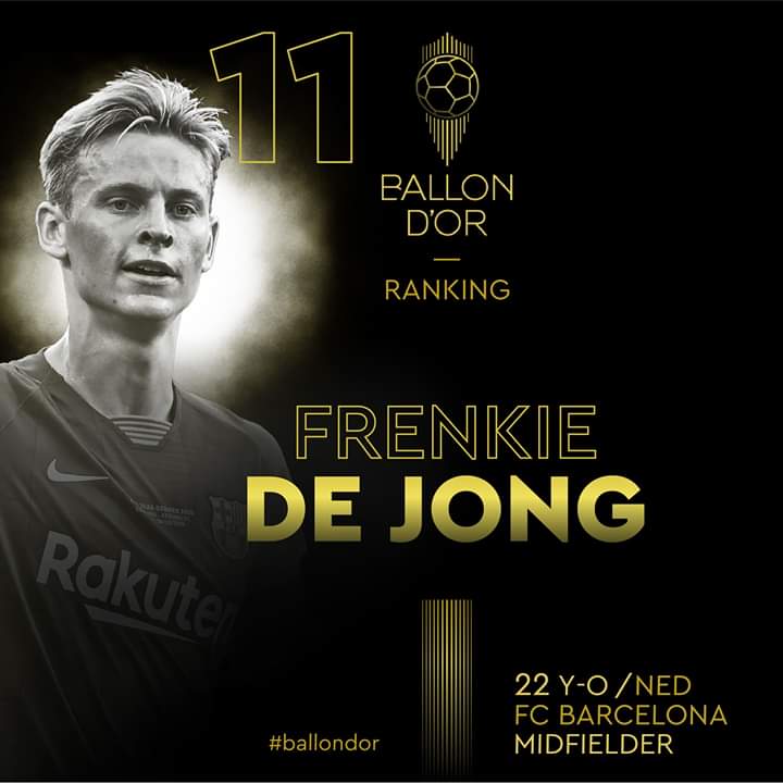 Ballon d'Or : Suivez en direct le classement des joueurs du 11e au 17e 