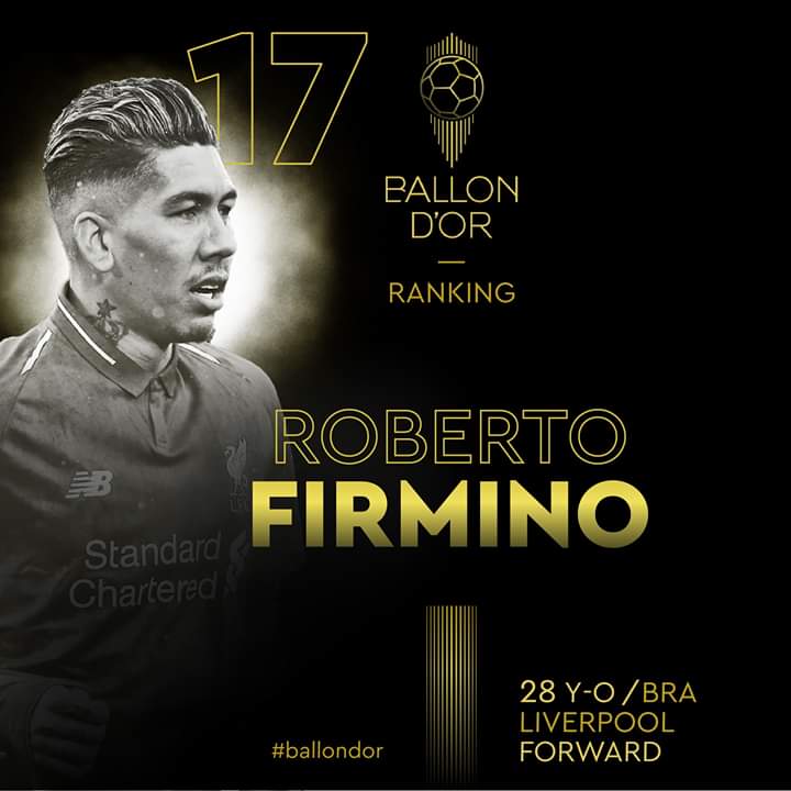 Ballon d'Or : Suivez en direct le classement des joueurs du 11e au 17e 