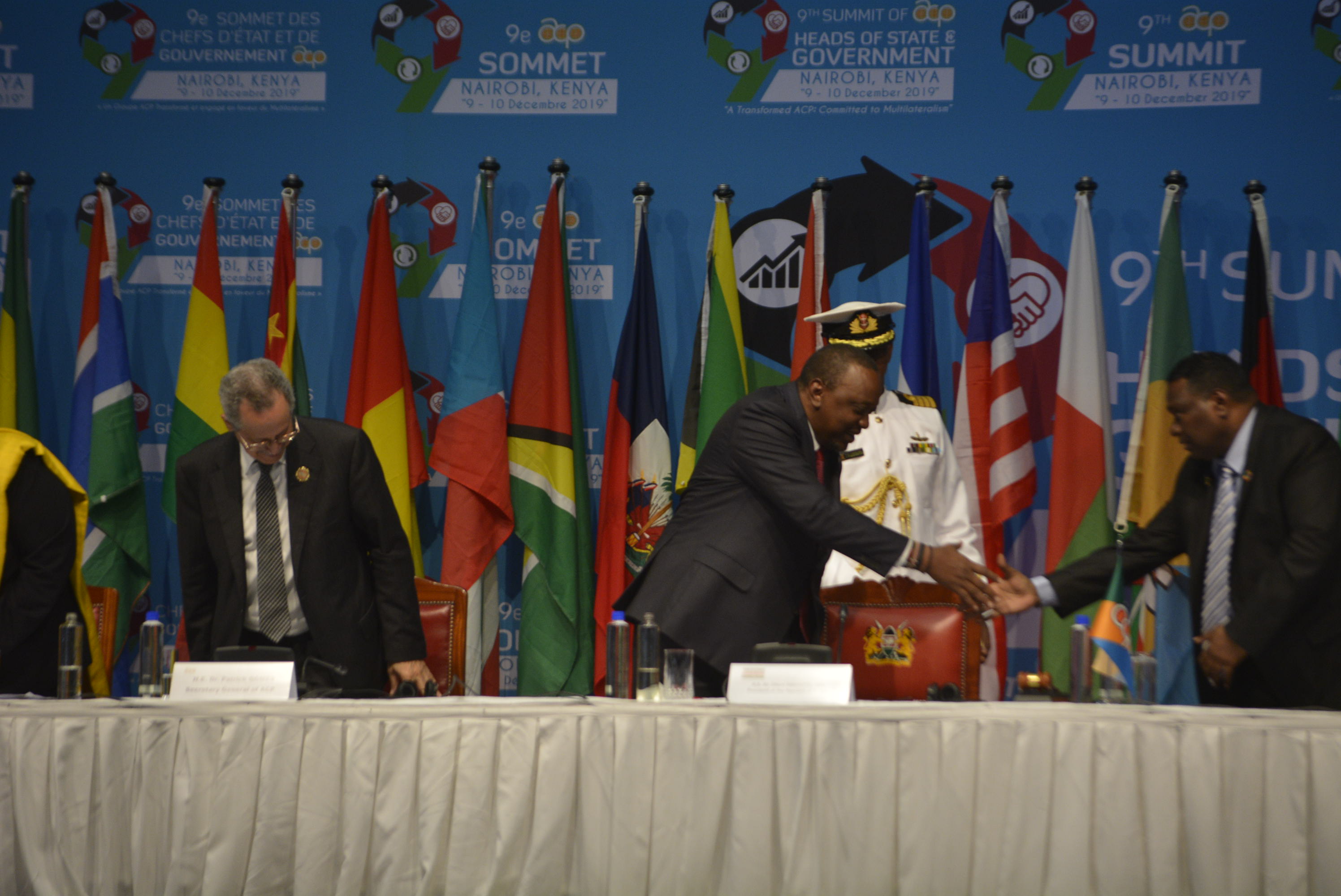 Présidence du sommet des ACP : Kenyatta prend le relais