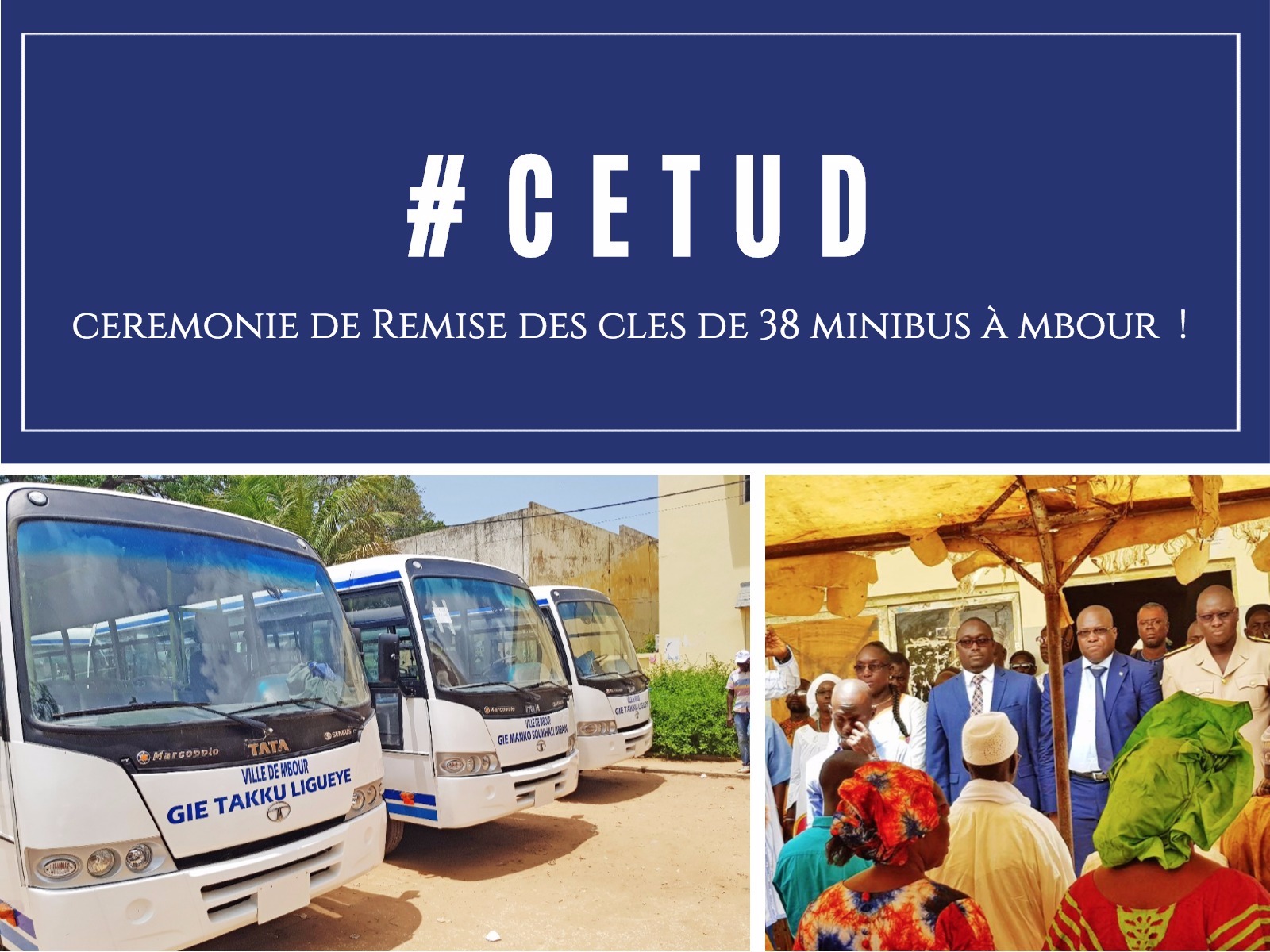 Immobilisation Bus TATA à Mbour: le Conseil municipal renvoie les transporteurs au Cetud