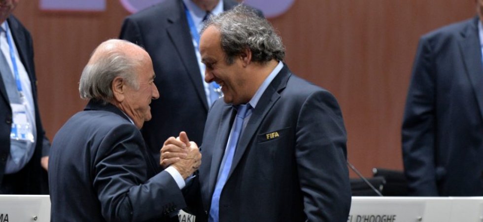 ​La FIFA porte plainte contre Michel Platini et Sepp Blatter