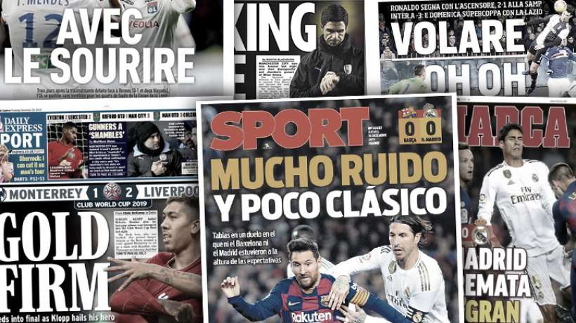 La presse catalane pas tendre avec le Barça après le #Clasico, Firmino sauve Liverpool