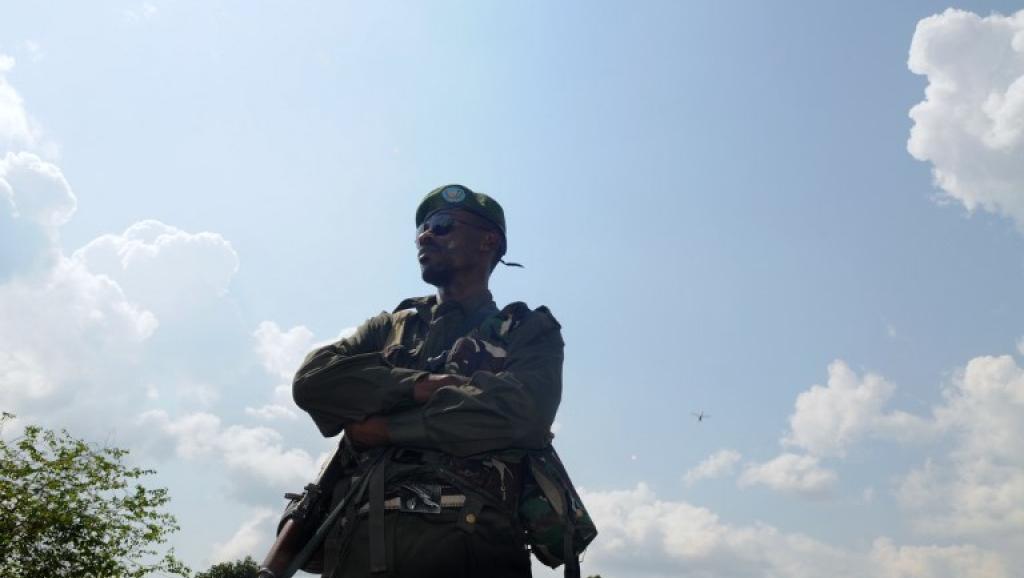 Le colonel John Tshibangu est accusé d'avoir déserté l'armée congolaise. © KUDRA MALIRO / AFP