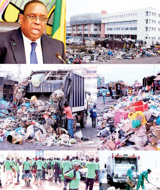 #AdresseALaNation - Macky annonce la première Journée Mensuelle de Propreté le samedi 4 janvier