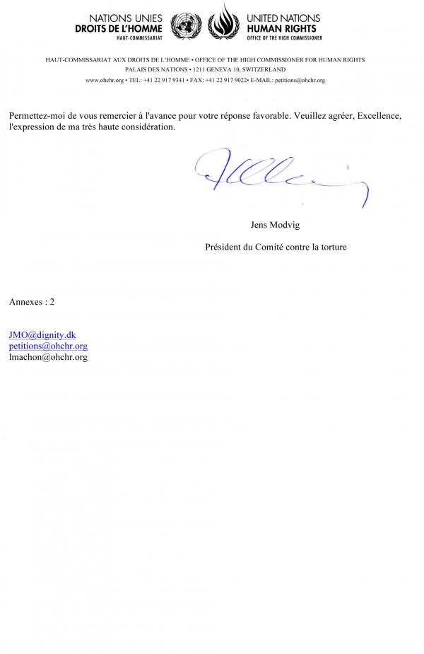 Hissène Habré: le Comité de l’ONU contre la torture s’oppose à une libération