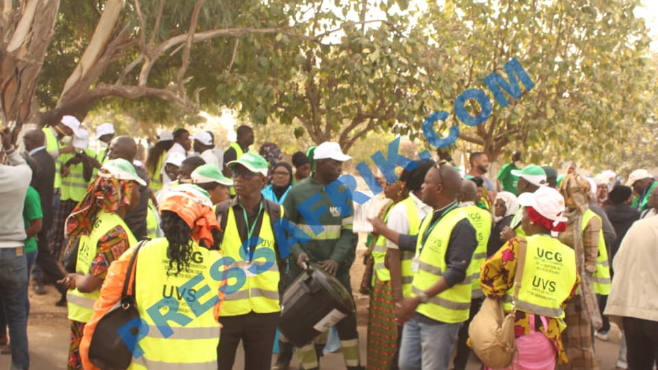 Images - Lancement journée nationale mensuelle du nettoiement par Macky Sall