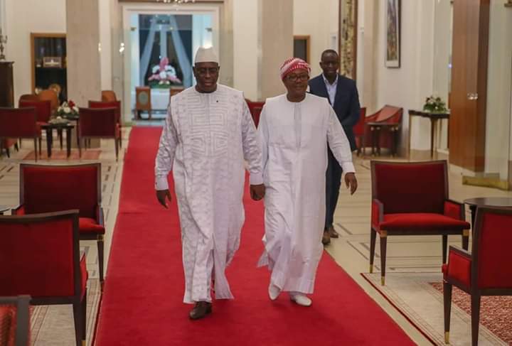 Après son élection, Umaro a réservé sa première visite au Président Macky Sall