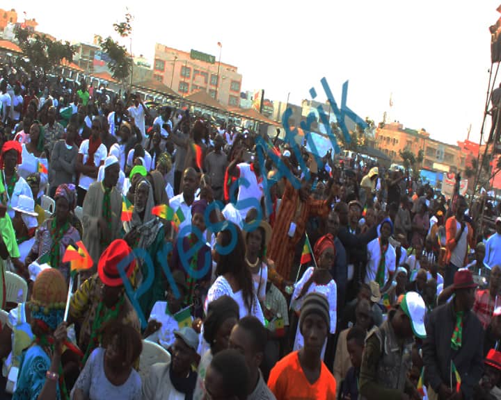 Retour en images de la rentrée politique du parti de Ousmane Sonko