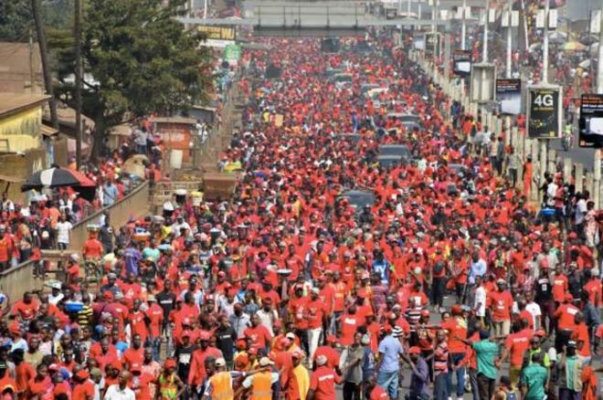 Des milliers de manifestants dans les rues de Guinée contre le 3ème mandat