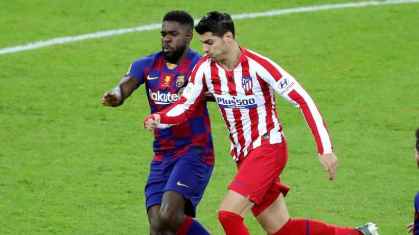 Supercoupe d’Espagne : l’Atlético renverse le Barça et défiera le Real Madrid en finale