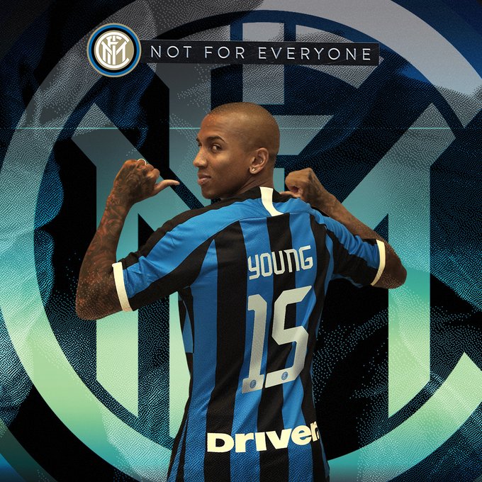 #Mercato - Ashley Young signe à l'Inter Milan