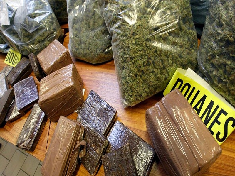 Gares des baux maraîchers : 300 Kilos de chanvre indien saisis