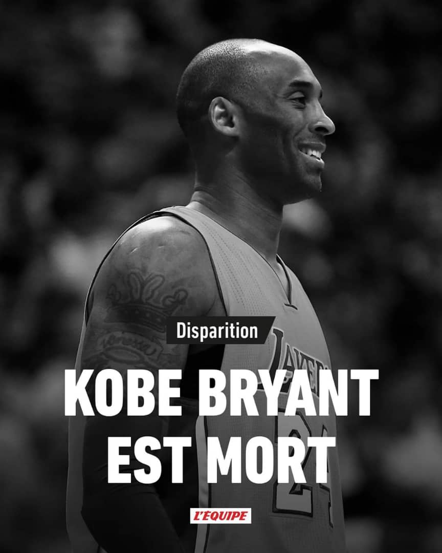 Le monde du football rend hommage à Kobe Bryant