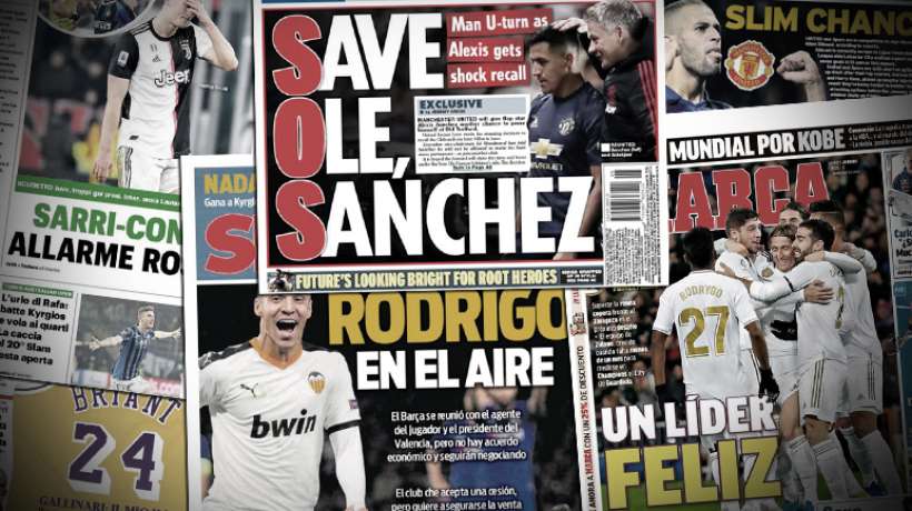 Manchester United sait déjà quoi faire du flop Alexis Sanchez l’été prochain, Maurizio Sarri et Antonio Conte en alerte rouge