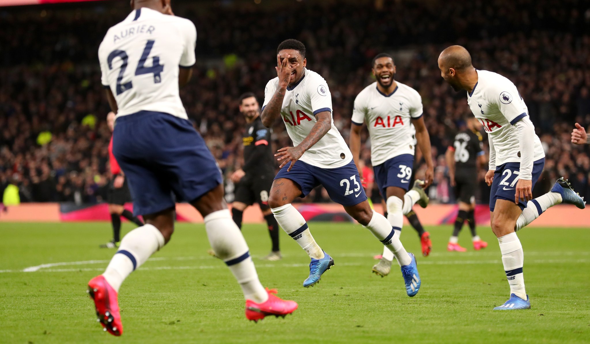 #PremierLeague - Tottenham relègue Manchester City à 22 points de Liverpool