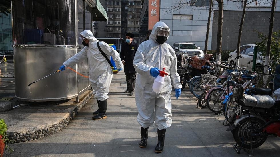 La ville de Wuhan et sa région, épicentre de l'épidémie, sont coupées du monde depuis le 23 février 2020. Hector RETAMAL / AFP