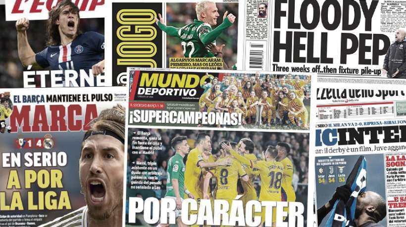 Le Barça et le Real se rendent coup pour coup, grosse inquiétude à Manchester City