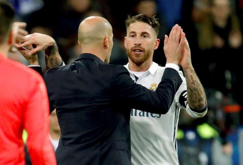 Zinedine Zidane milite pour la participation de Sergio Ramos aux JO