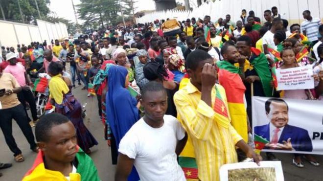 Propos contre Paul Biya: des Camerounais protestent contre Emmanuel Macron