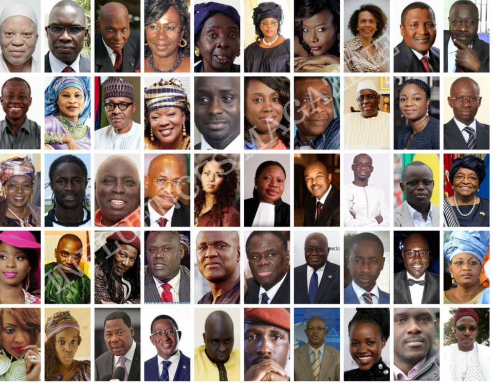 50 personnalités les plus influentes de l’Afrique de l’Ouest: 18 Sénégalais nominés