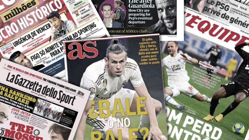 Le spectre d’un départ de Pep Guardiola affole l’Angleterre, la dernière chance de Gareth Bale au Real Madrid