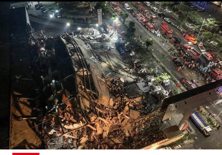 Un hôtel s'effondre dans le sud-est de la Chine, des dizaines de personnes sous les décombres