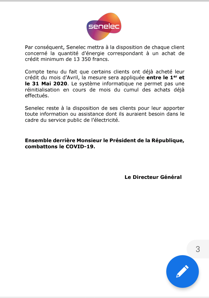 Voici les modalités de la prise en charge des factures d'électricité (documents)