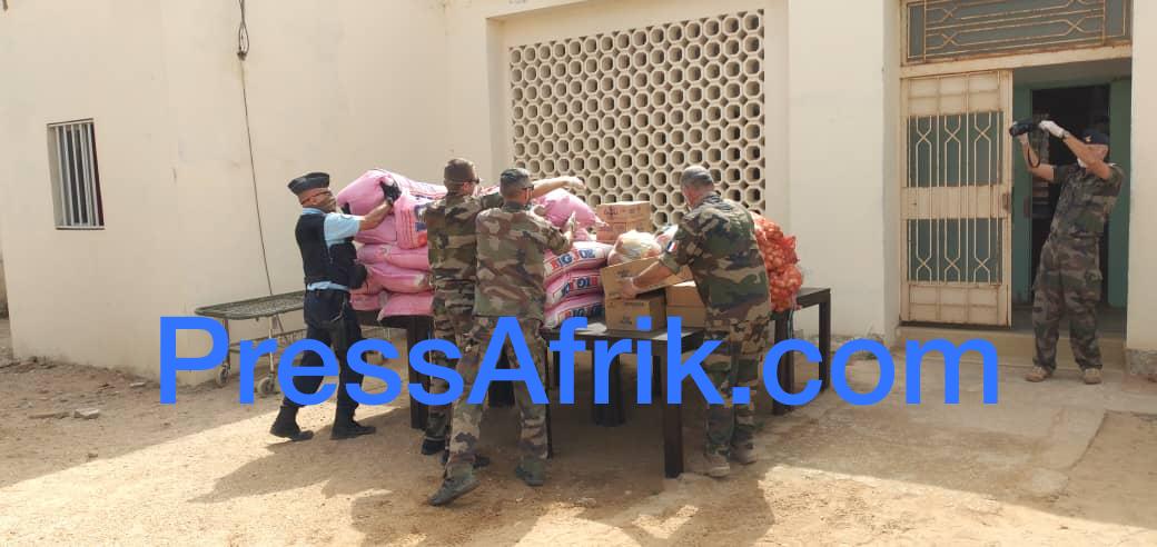 Covid-19 : l’Armée française vient en aide l’hôpital Youssou Mbargane Diop de Rufisque (Images)