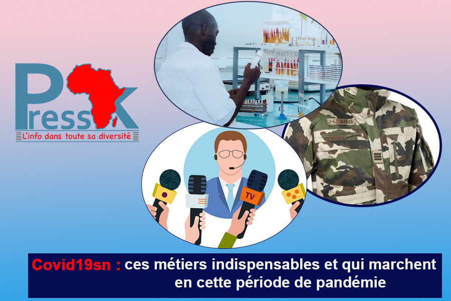 Covid-19: ces métiers incontournables qui tiennent tête à la pandémie au Sénégal 