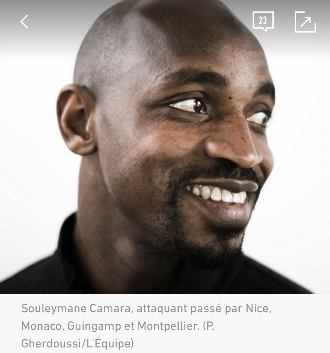 Souleymane Camara prend sa retraite et révèle le joueur qui l’a le plus impressionné dans sa carrière
