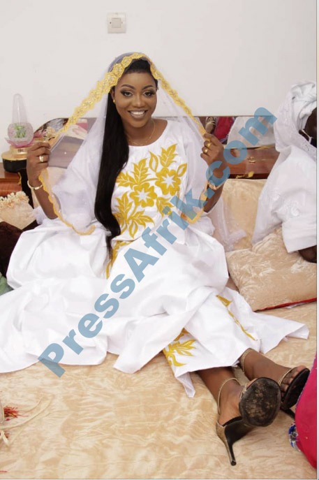 Les images du mariage de Fana Cissé de PressAfrik et de Mor Talla Gaye de Gfm 