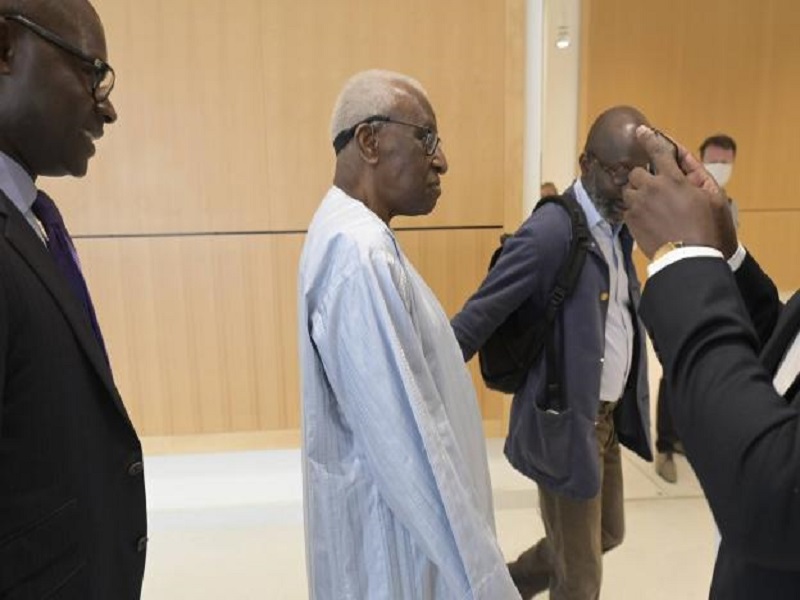 Tribunal de Paris : Quatre ans de prison et 500 000 euros d'amende requis contre Lamine Diack