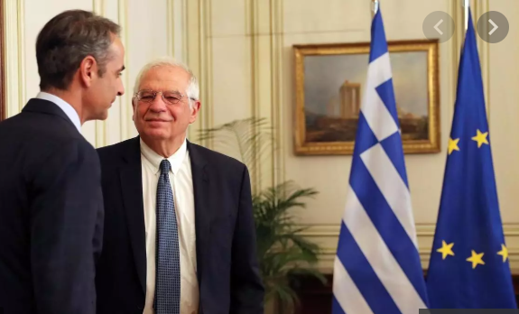 Frontières: le chef de la diplomatie européenne réaffirme son soutien à la Grèce