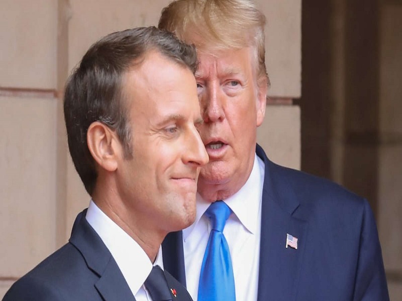 Trump à propos de Macron : "Tout ce qu'il touche devient de la merde"