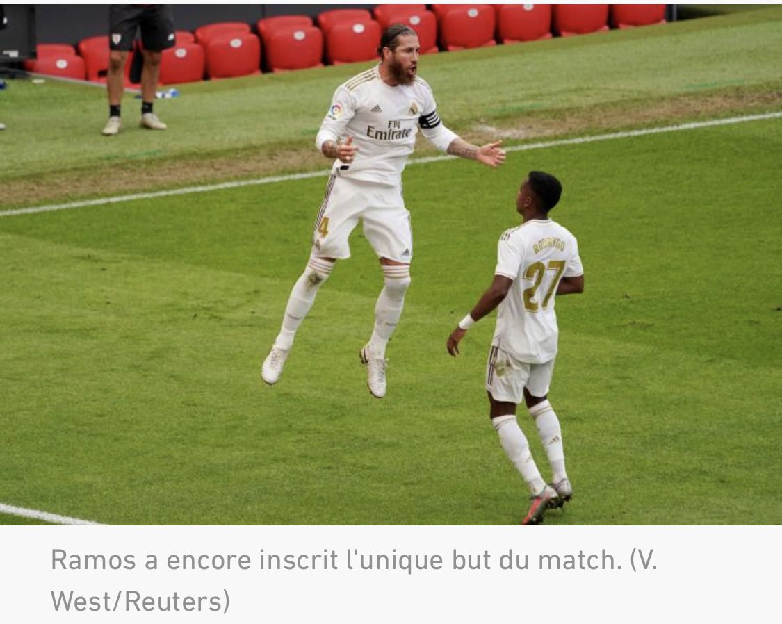 Liga : le Real Madrid domine l'Athletic Bilbao et fait un pas de plus vers le titre