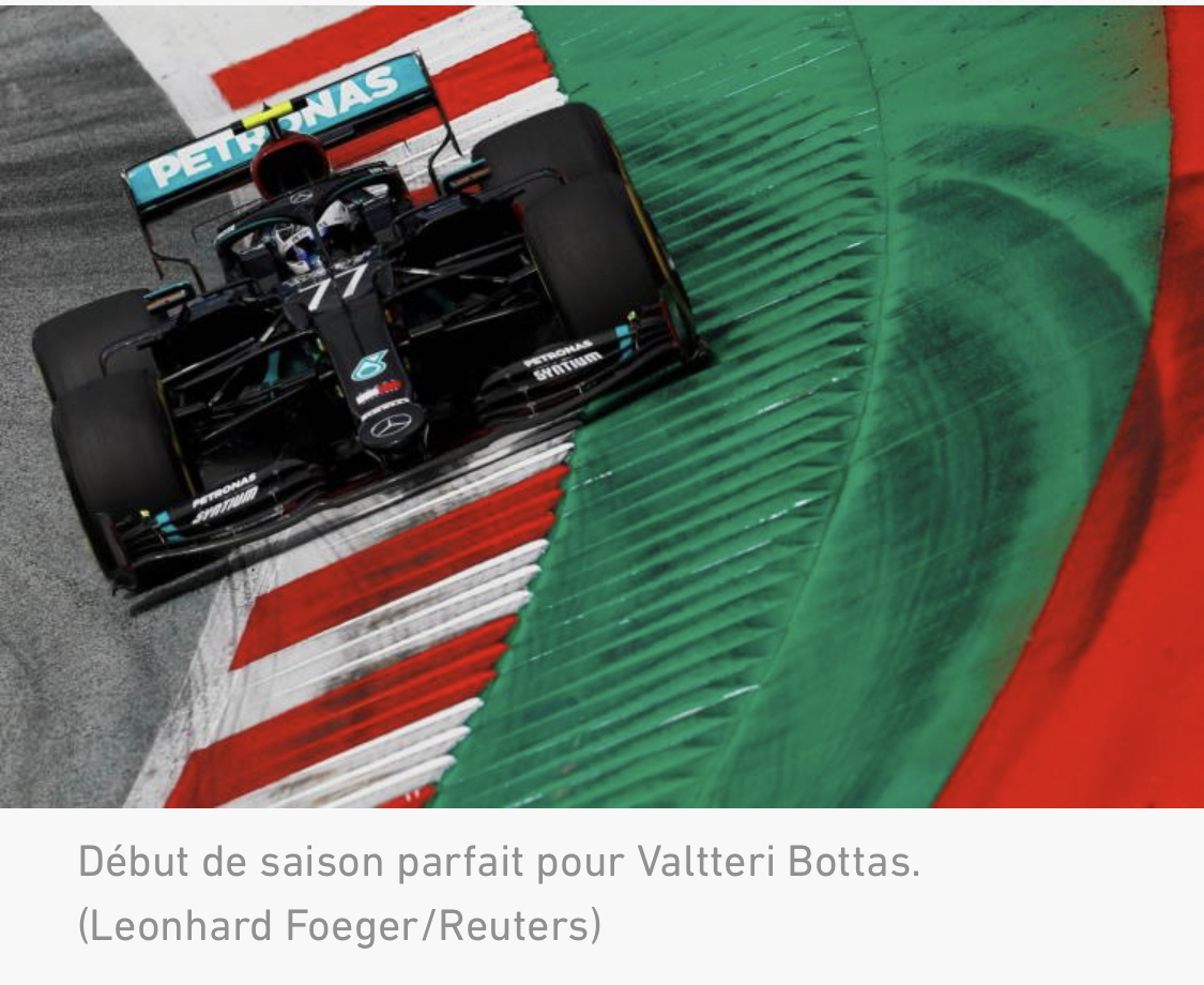 GP d'Autriche : Valtteri Bottas remporte le premier GP de la saison