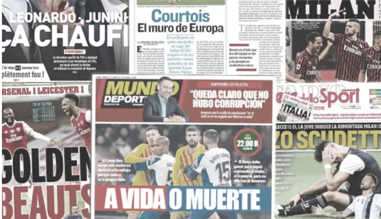 La remontada de l'AC Milan sur la Juventus fait grand bruit en Italie, le match de la dernière chance pour le Barça