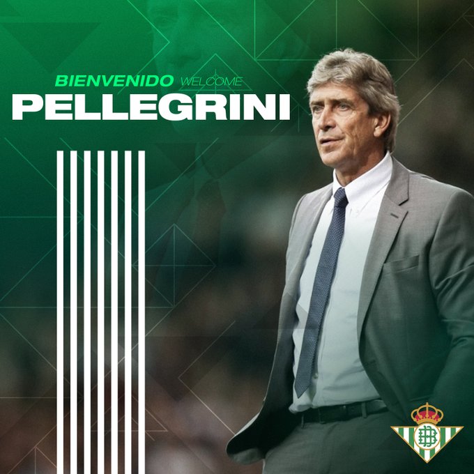 Officiel  Manuel Pellegrini nommé entraîneur de Betis