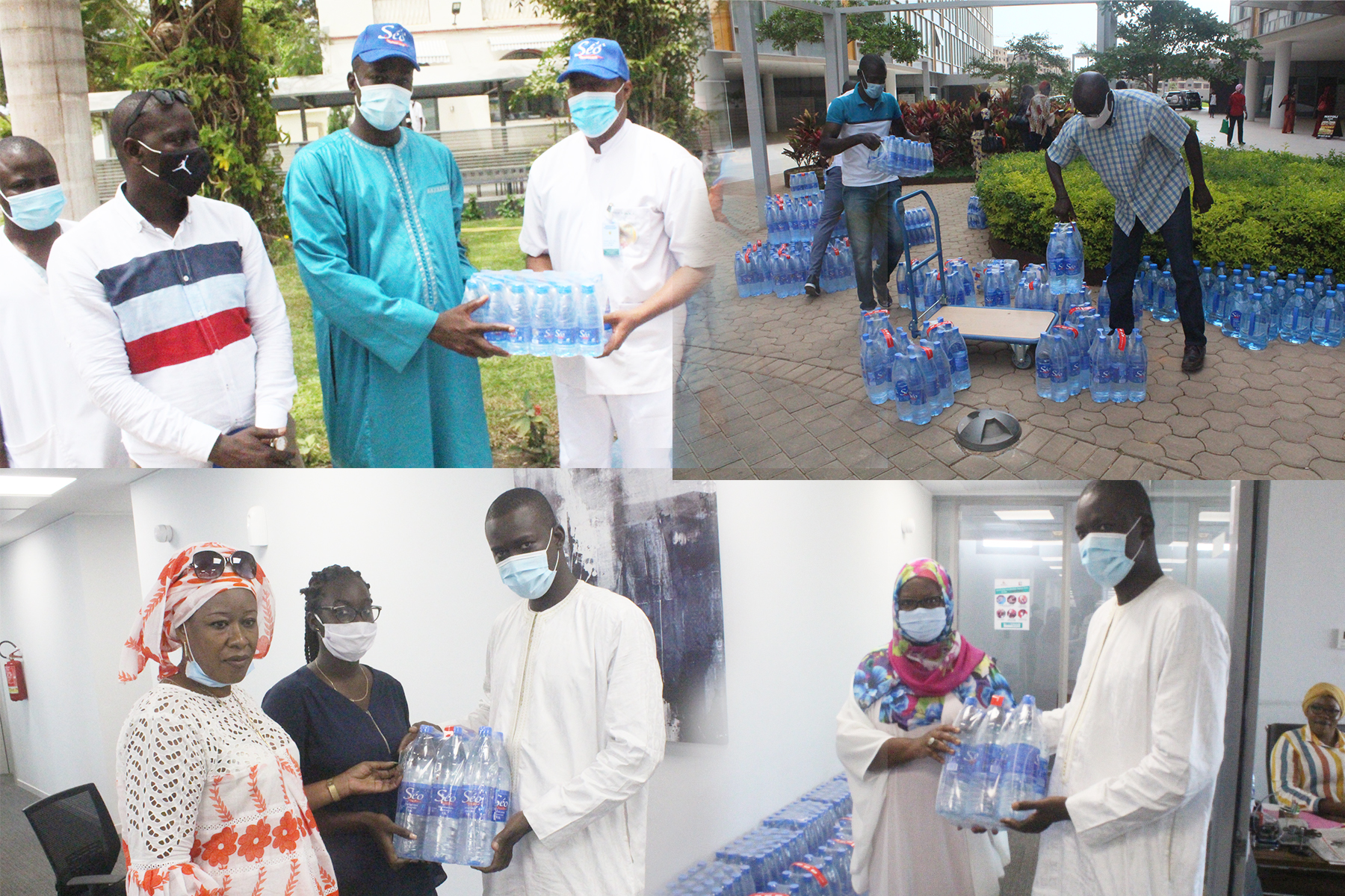 Élan de Solidarité nationale: Seo Sénégal distribue gratuitement de l’eau au Gouvernement et dans les hôpitaux (Publireportage)