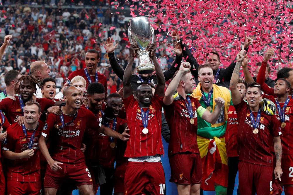 Premier league: Sadio Mané et les Reds reçoivent leur trophée ce mercredi