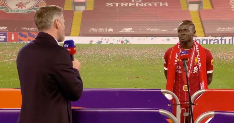 Jamie Carragher déclare sa flamme à Mané après la remise du trophée de Premier League: « tu sais que je t’aime…»