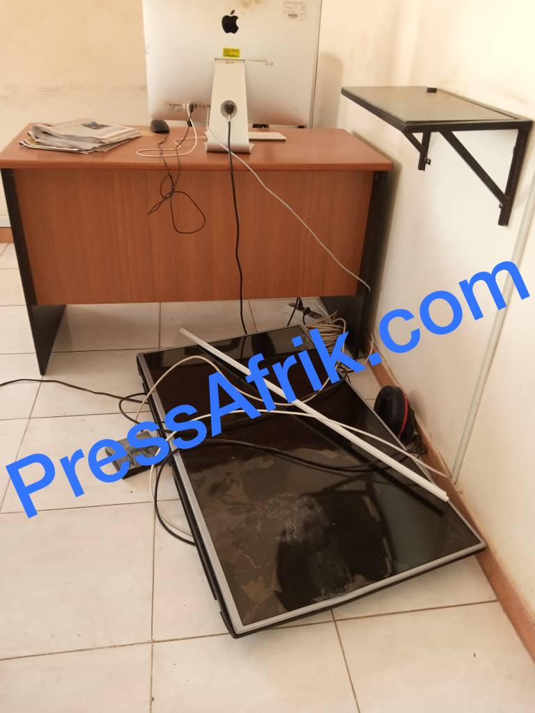 Les locaux du journal 'LES ECHOS' saccagés par des disciples de Serigne Moustapha Sy