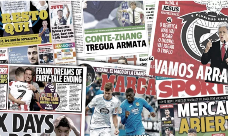 Le Borussia Dortmund pose un ultimatum à Manchester United pour Jadon Sancho, Edinson Cavani tout proche de Benfica