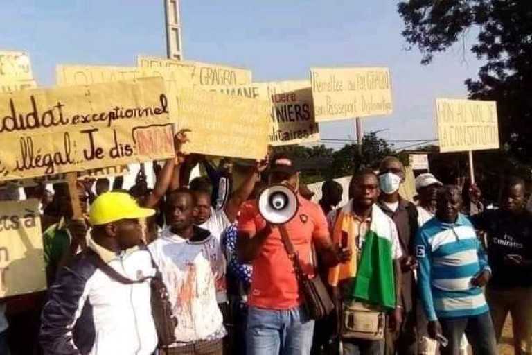 Manifestations à Abidjan et l'intérieur contre le 3e mandat de Ouattara