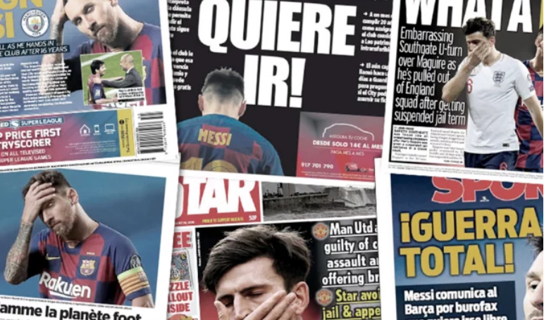 Le monde du football secoué par l'annonce choc de Lionel Messi