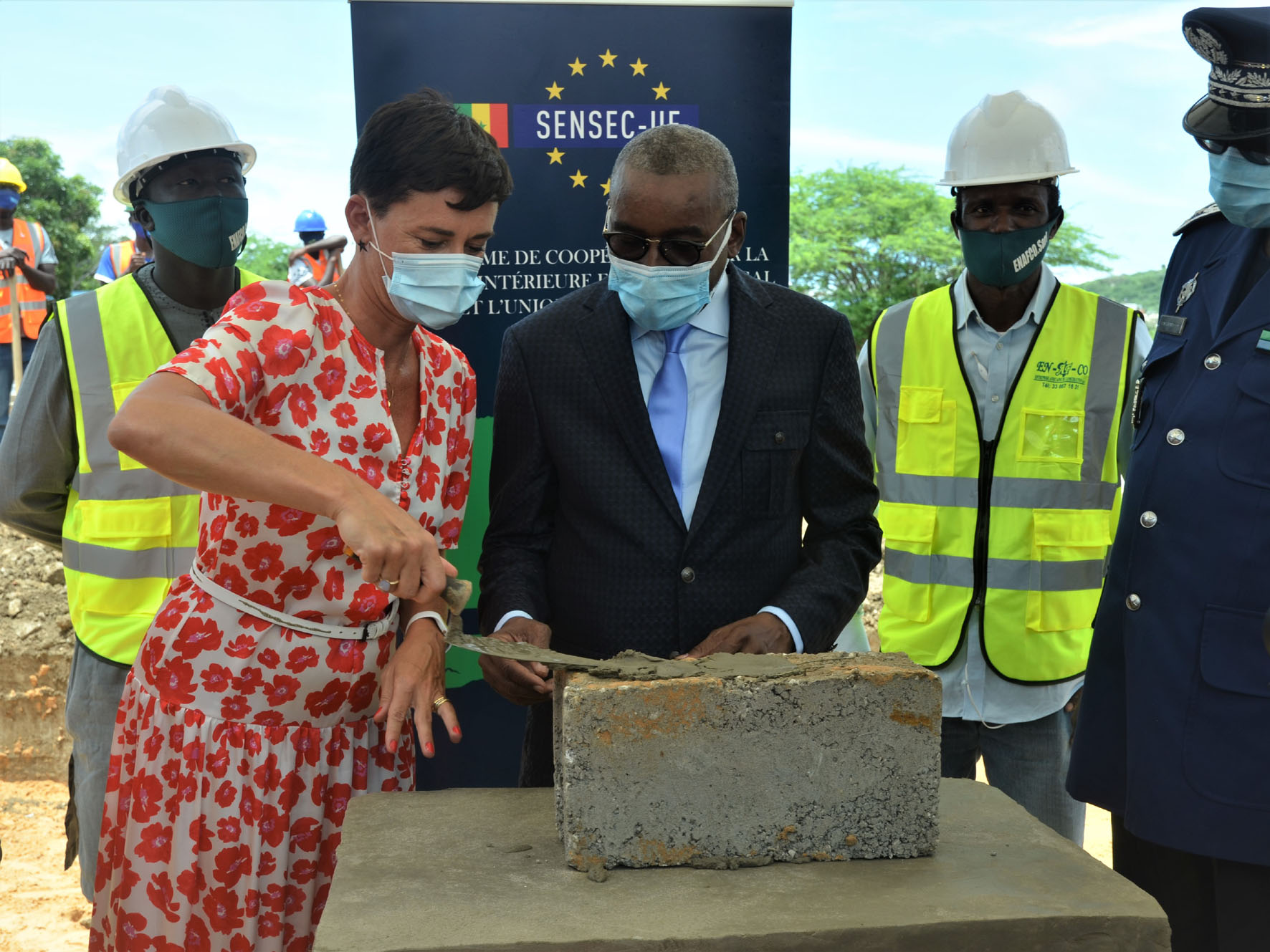 ​Centre National de Formation de Police Judiciaire (CNFPJ) : l’UE procède à la pose de la 1ère pierre à Dakar