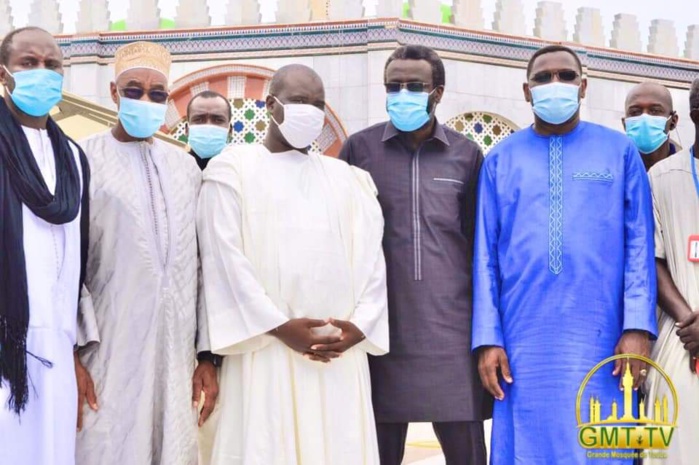 Visite d'une délégation du ministère de la Santé à la grande Mosquée de Touba